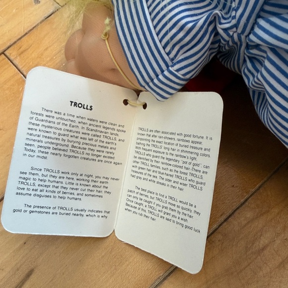 Skippy Troll Doll with Yellow Hair - Picture 5 of 5